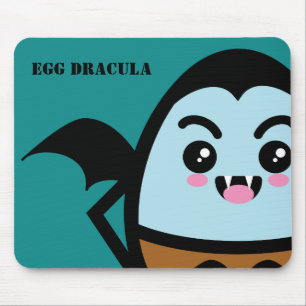 Creepy Egg Dracula - Halloween Muismat