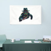 Creepy enge Halloween schildpad T-shirt Spandoek (Beurs)
