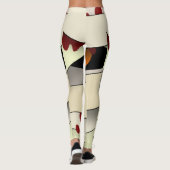 Creepy Eyes Halloween Leggings (Achterkant)