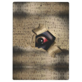 Creepy Eyes V02 Klembord (Achterkant)