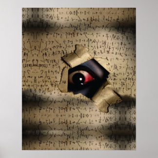 Creepy Eyes V02 Poster