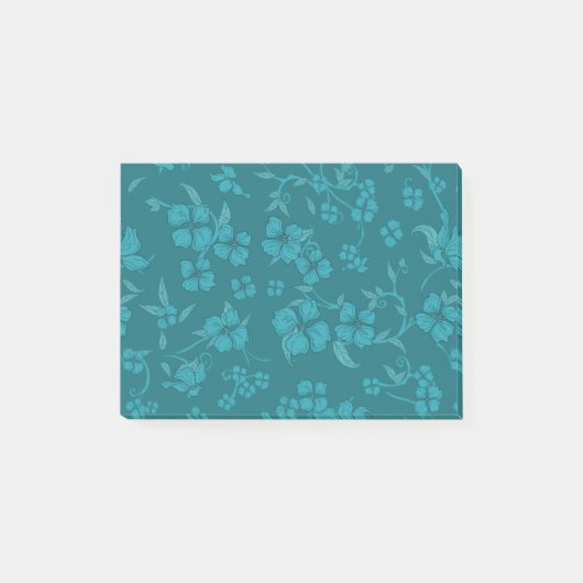 Creepy Flowers Patroon 2 Post-it® Notes (Voorkant)