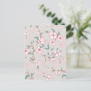 Creepy Flowers Patroon 6 Briefkaart
