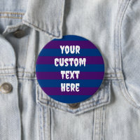 Creepy Font Gepersonaliseerde Pin-On Button
