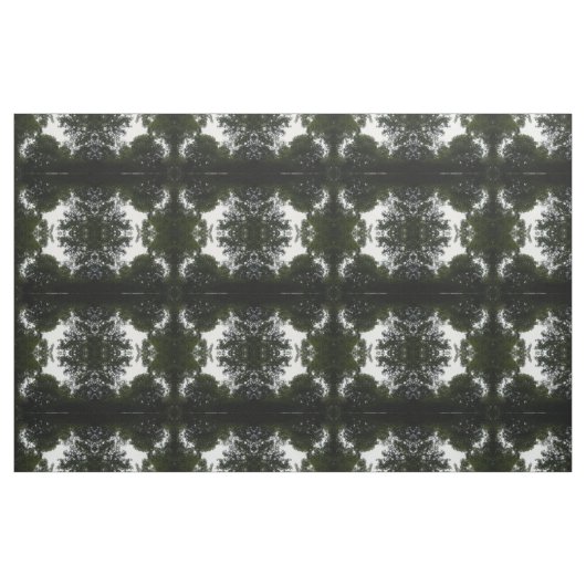Creepy Forest Patterned Fabric Stof (Fat Quarter)