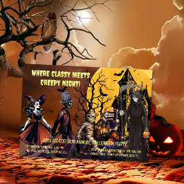 Creepy Fun Halloween Uitnodiging