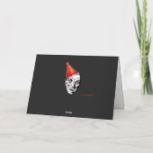 Creepy Funny Halloween Verjaardag Custom Text Kaart (Achterkant)