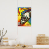  Creepy Future Science Fiction Poster (Keuken)