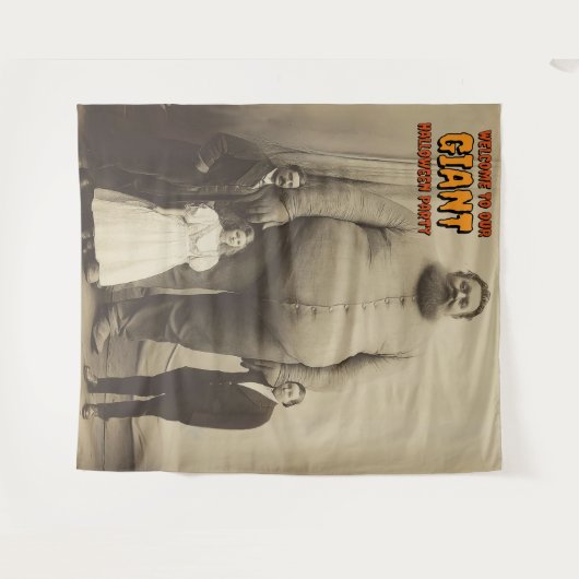 Creepy Giant Halloween Hanging Achtergrond Wandkleed (Voorkant (horizontaal))