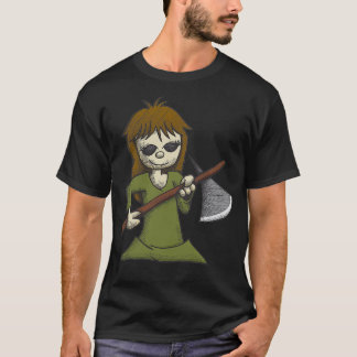 Creepy Girl met Ax Classic TShirt