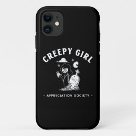 Creepy Girls Appreciation Society - Gothic Meisje  iPhone 11 Hoesje