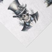 Creepy Gothic Halloween Elements Arts and Crafts Tissuepapier (Detail)