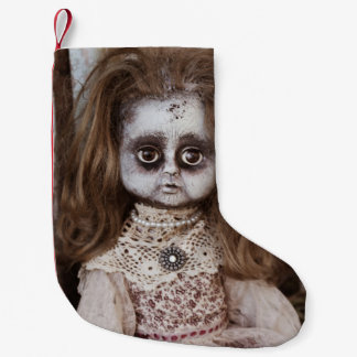 Creepy Gothic Porcelain Doll Victoriaans Gothic Kleine Kerstsok