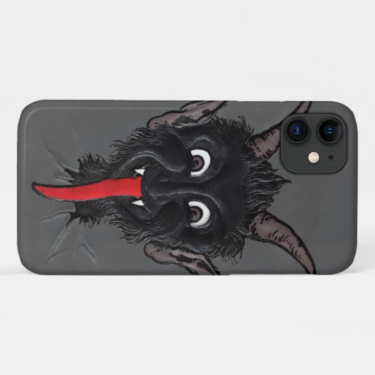 Creepy Gray Devil Case-Mate iPhone Case (Achterkant (horizontaal))