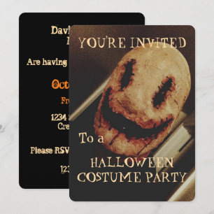 Creepy Guy Halloween Uitnodiging
