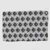 Creepy Halloween Owl Golf Towel Golfhanddoek (Horizontaal)