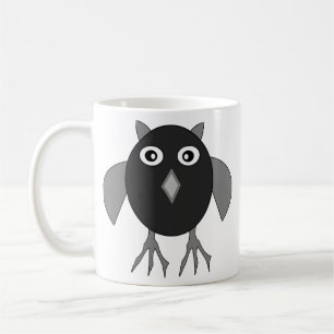 Creepy Halloween Owl Mok