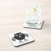 Creepy Halloween Owl Onderzetter (Rechterzijde)