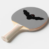 Creepy Halloween Vampier Bat Ping Pong Paddle Tafeltennisbatje (Voorkant Gekanteld)
