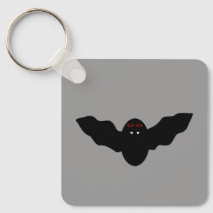 Creepy Halloween Vampire Bat Aangepast Sleutelhanger