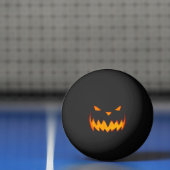 Creepy Hollow Halloween Evil Jack o'Lantern Pingpongballen (Net)