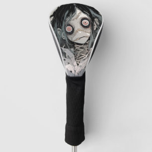 Creepy Horror Doll Esthetische Anime Girl Golfheadcover