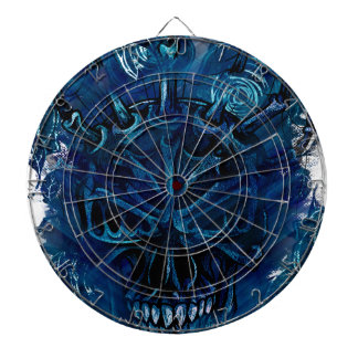Creepy Horror Skull Dartbord