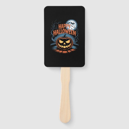 Creepy Jack O� Lantern Halloween Handwaaier (Voorkant)