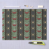 Creepy-kerstcadeaupapier Tissuepapier (Craft)