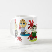 Creepy Kidz Koffiemok (Voorkant links)