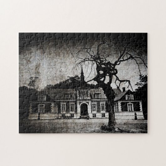 Creepy mansion - Puzzle Legpuzzel (Horizontaal)