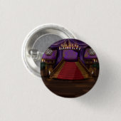 Creepy Mansion Stairway Ronde Button 3,2 Cm (Voorkant /achterkant)