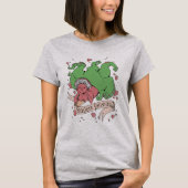 Creepy Mermaid Tentacle Creature T-shirt (Voorkant)