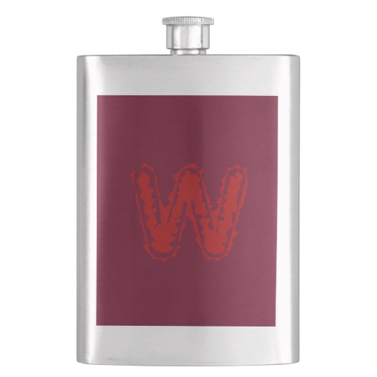 Creepy Monogram rood op rood Flacon (Voorkant)
