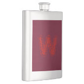 Creepy Monogram rood op rood Flacon (Rechts)