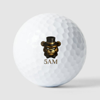 Creepy Night Animatronic Bear Golf Ball Golfballen