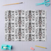 Creepy Notenkraker Tissuepapier (Craft)