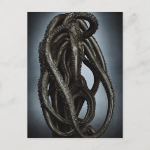 Creepy Onbekende Octopus Tentacle Creater Briefkaart