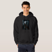 Creepy Otter Creature Spooky Zombie Otter Hoodie (Voorkant volledig)