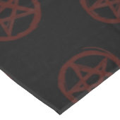 Creepy Pentacle / Pentagram Halloween Tafelkleed (Gekanteld)