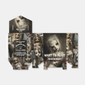 Creepy Playmate Spooky Bezit Doll Halloween Bedankdoosjes (Uitgevouwen)