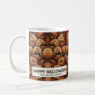 Creepy Potatoes Halloween Coffee Mok