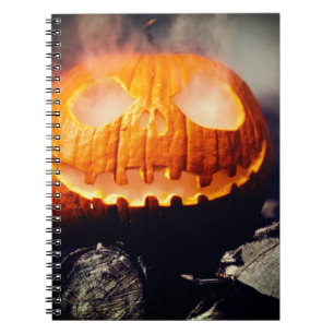 Creepy Pumpkin Notitieboek