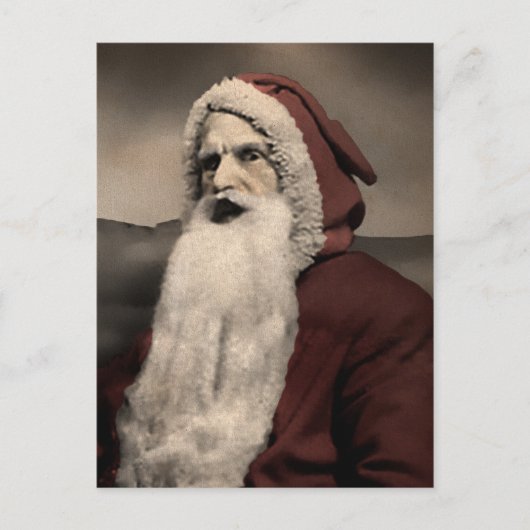 Creepy  Santa Briefkaart (Voorkant)