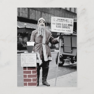  Creepy Santa Christmas Briefkaart