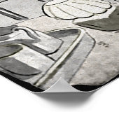 Creepy Santa Poster (Hoek)