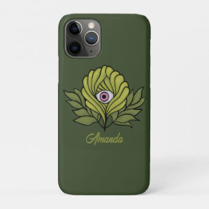 Creepy Schattige Plant Spring Green Fantasy Art Na iPhone 11 Pro Hoesje