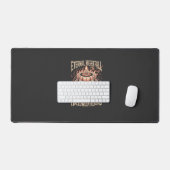 Creepy Skeleton Hands Pumpkin Skull Bureaumat (Keyboard & Muis)