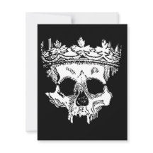 Creepy Skeleton Head op een