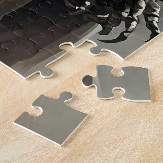 Creepy Skeleton Man Jigsaw Puzzel (Zijkant)